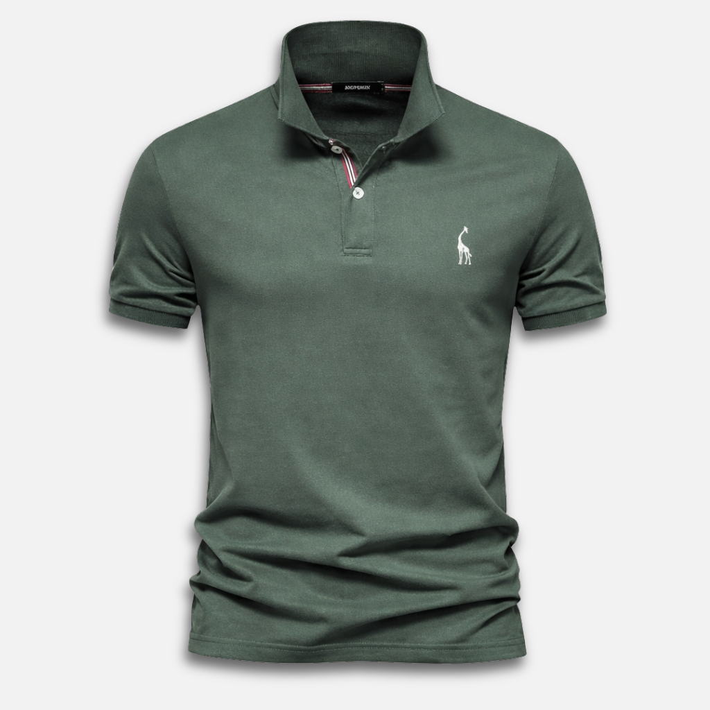 Herren Poloshirt mit klassischer Passform und kurzen Ärmeln