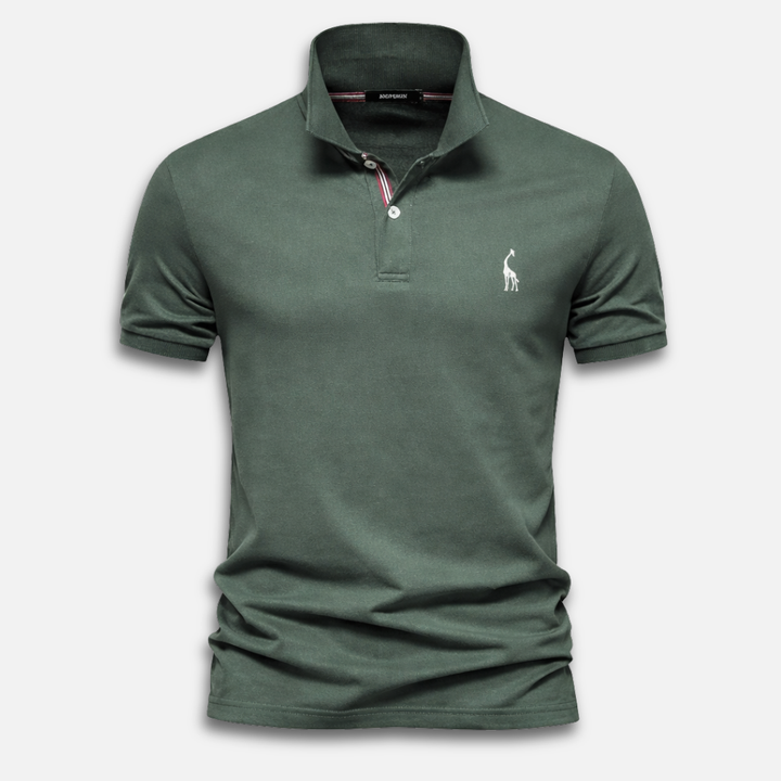 Herren Poloshirt mit klassischer Passform und kurzen Ärmeln