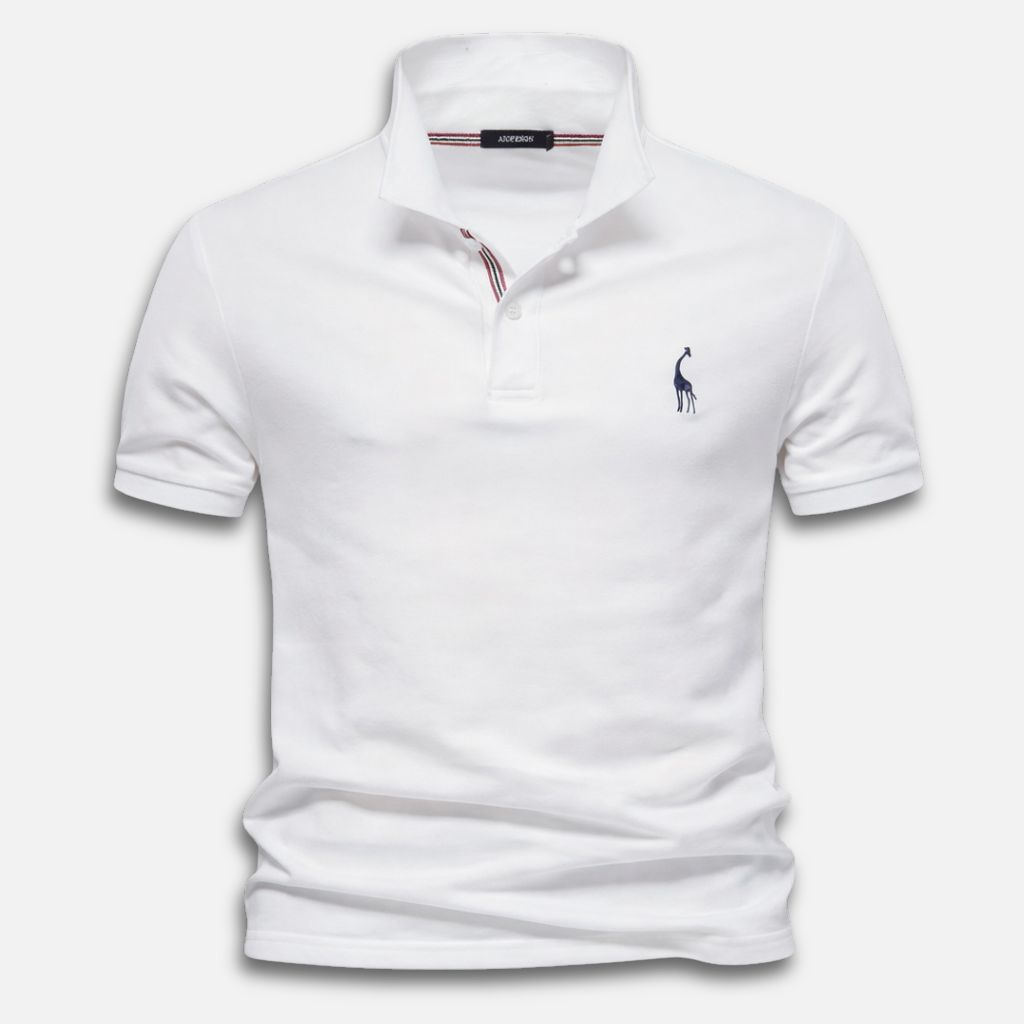 Herren Poloshirt mit klassischer Passform und kurzen Ärmeln