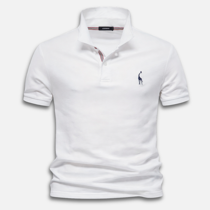 Herren Poloshirt mit klassischer Passform und kurzen Ärmeln
