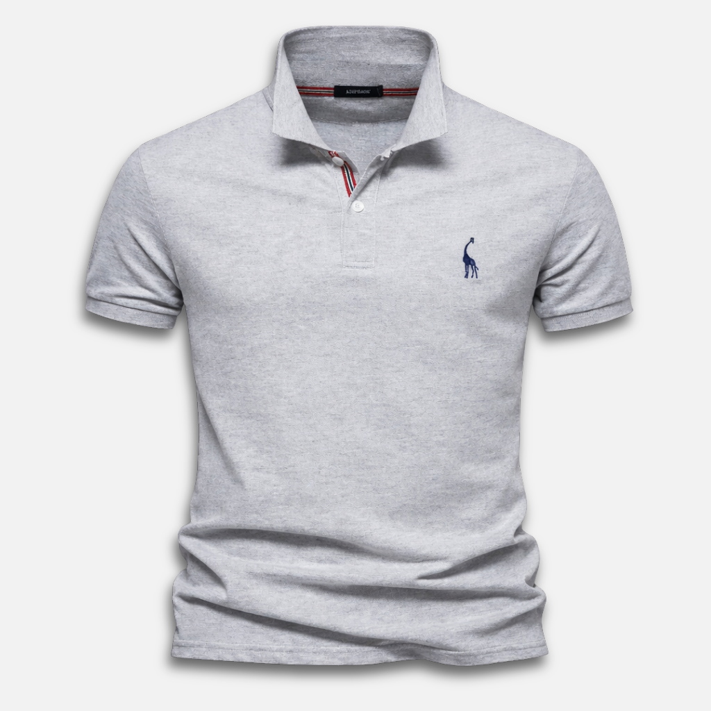 Herren Poloshirt mit klassischer Passform und kurzen Ärmeln