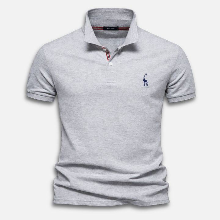 Herren Poloshirt mit klassischer Passform und kurzen Ärmeln