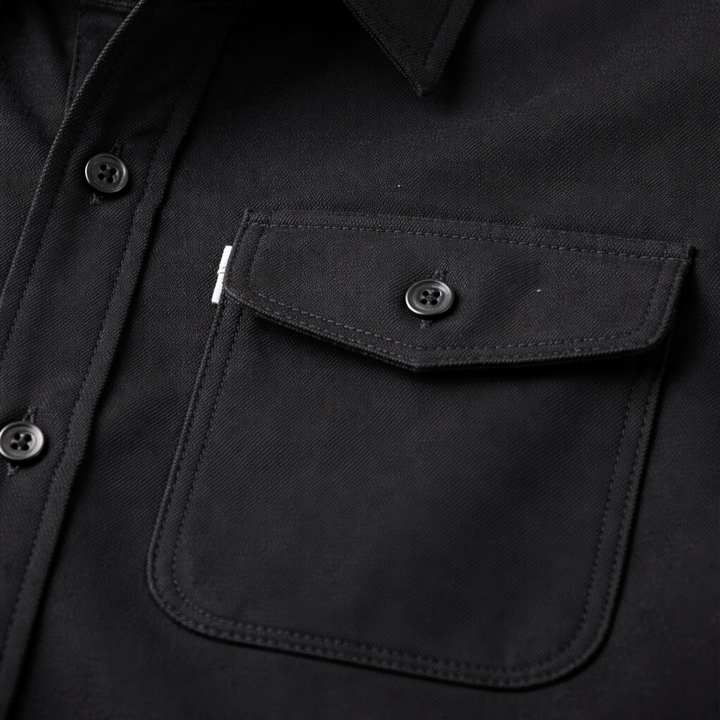 Herren Casual Overshirt mit Brusttaschen