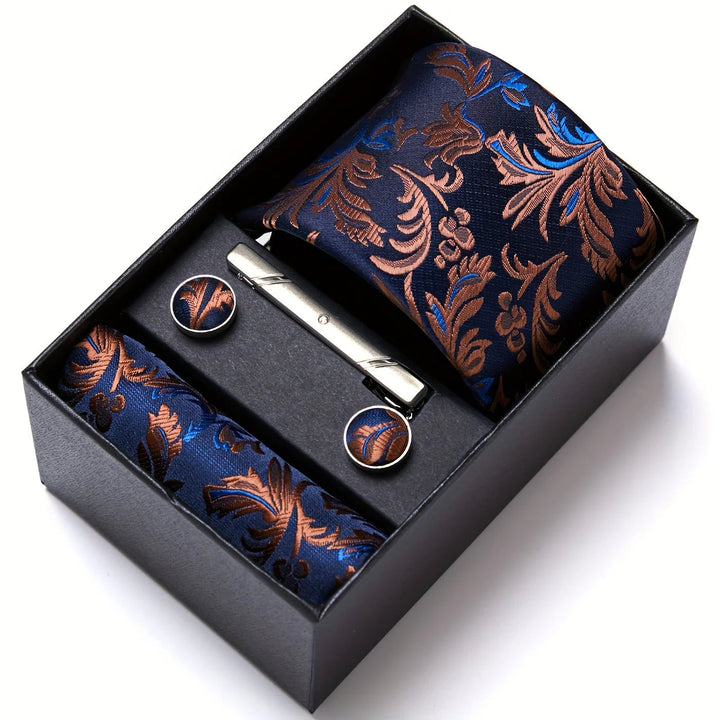 Herren_Krawatten_Set_mit_Paisley_Muster_Einstecktuch_Clip_Mansche_10