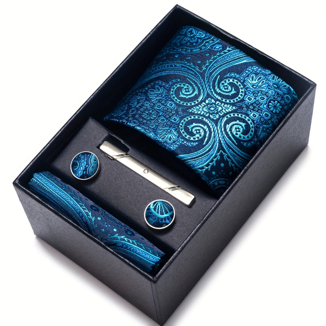 Herren_Krawatten_Set_mit_Paisley_Muster_Einstecktuch_Clip_Mansche_14