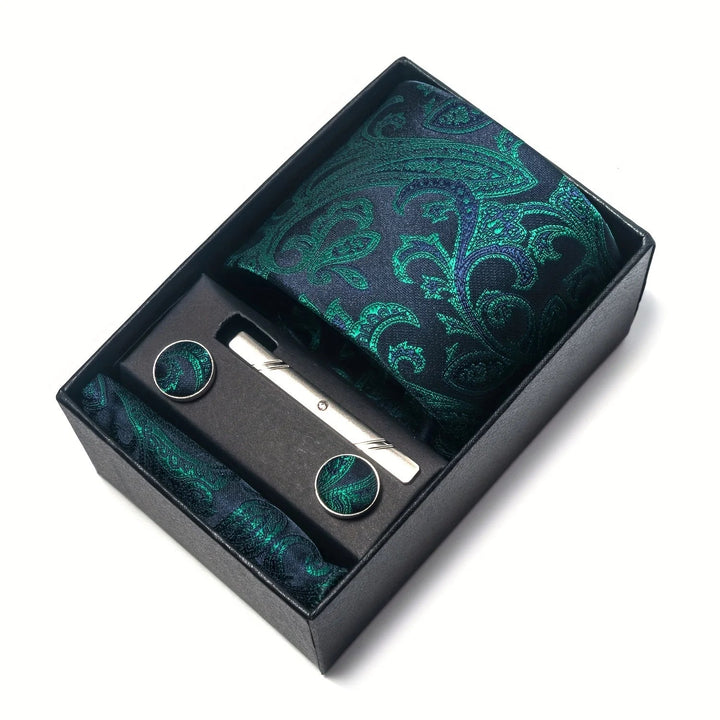 Herren_Krawatten_Set_mit_Paisley_Muster_Einstecktuch_Clip_Mansche_21