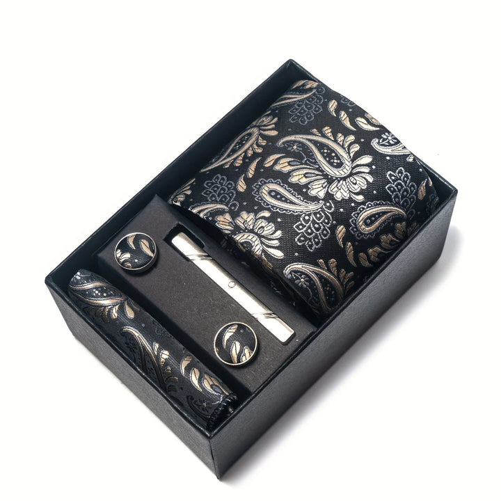 Herren_Krawatten_Set_mit_Paisley_Muster_Einstecktuch_Clip_Mansche_26