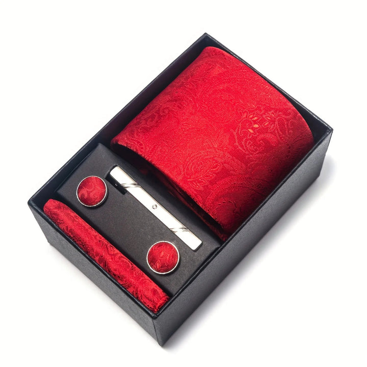 Herren_Krawatten_Set_mit_Paisley_Muster_Einstecktuch_Clip_Mansche_29