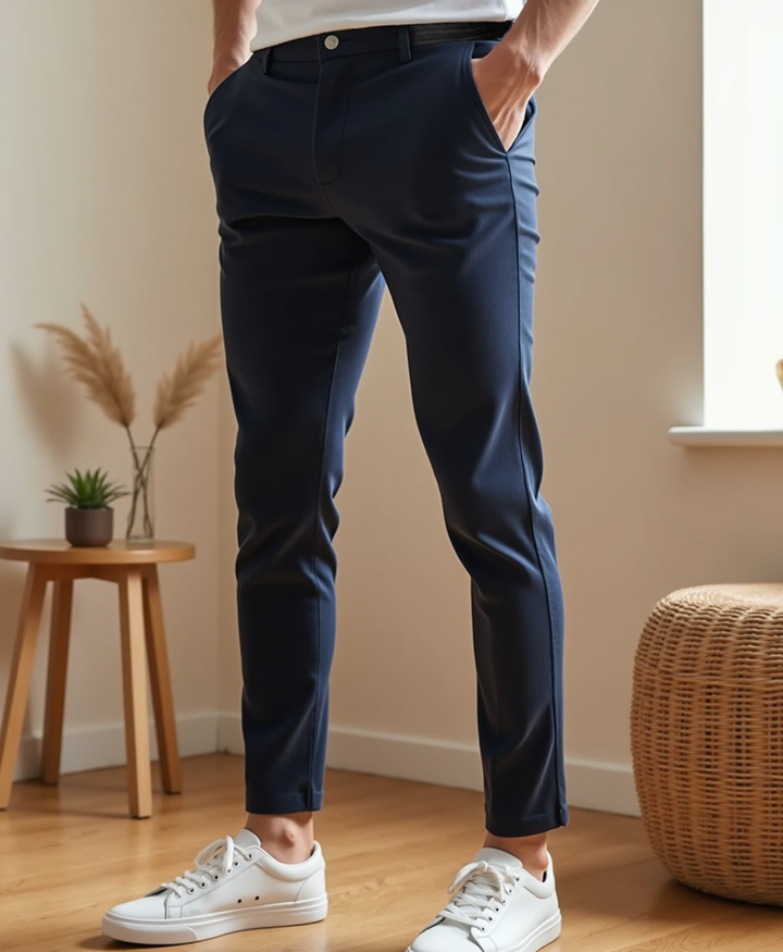 Stretch Hose mit Schmalem Schnitt für Herren