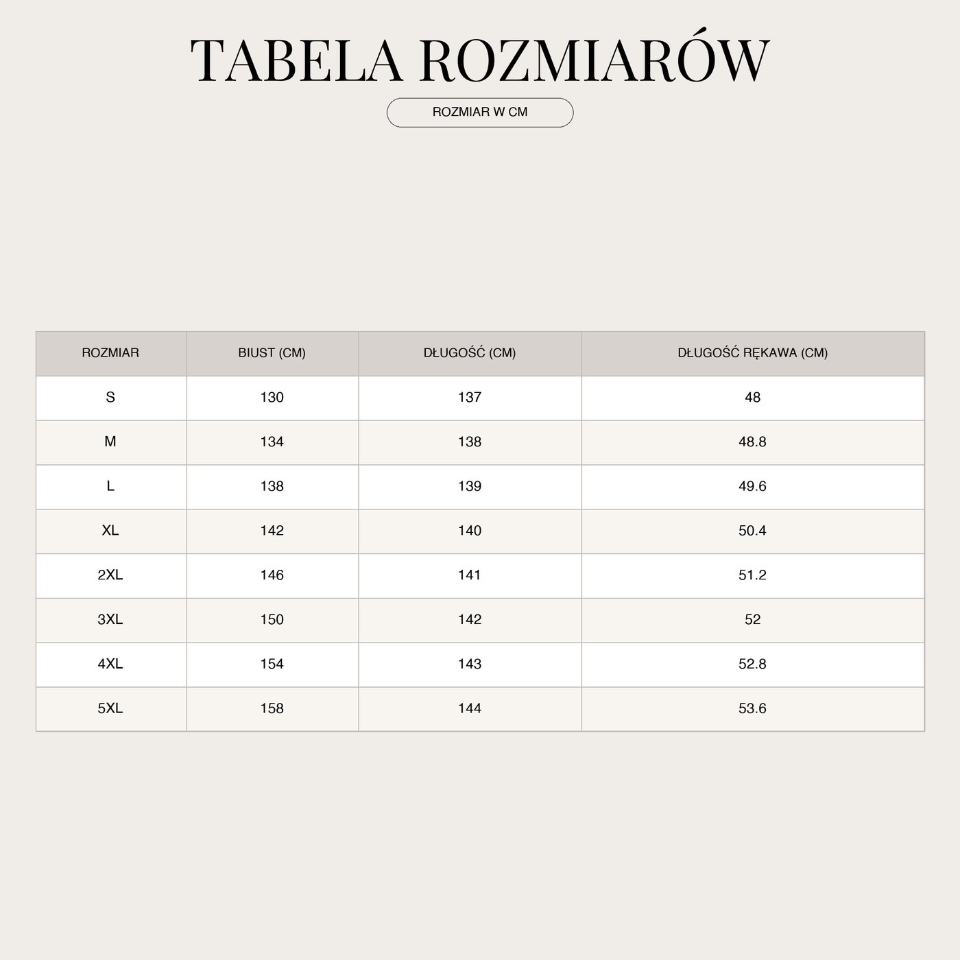 Kaftan-Maxikleid für Damen – Gestreift und Sommerlich size chart