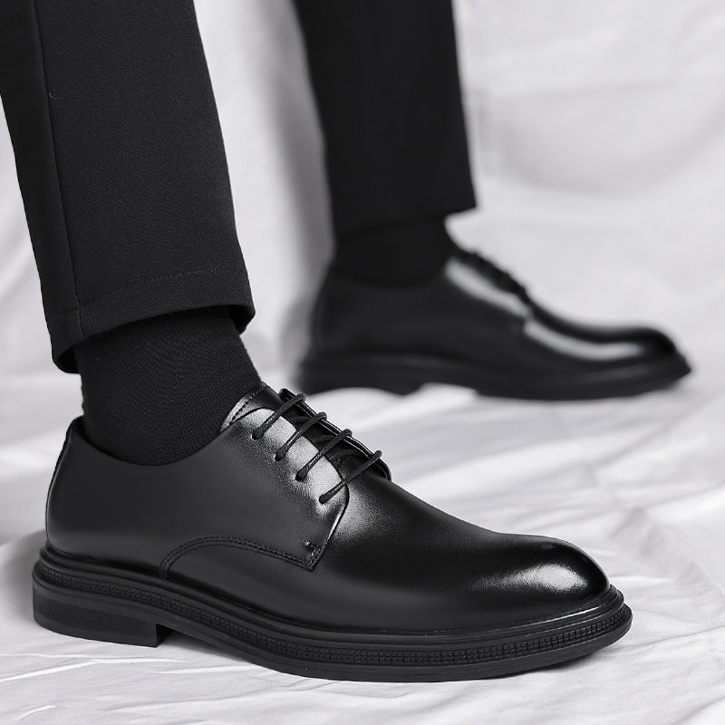 Klassische Derby-Dress-Lackschuhe für Herren – Formell mit Glanz