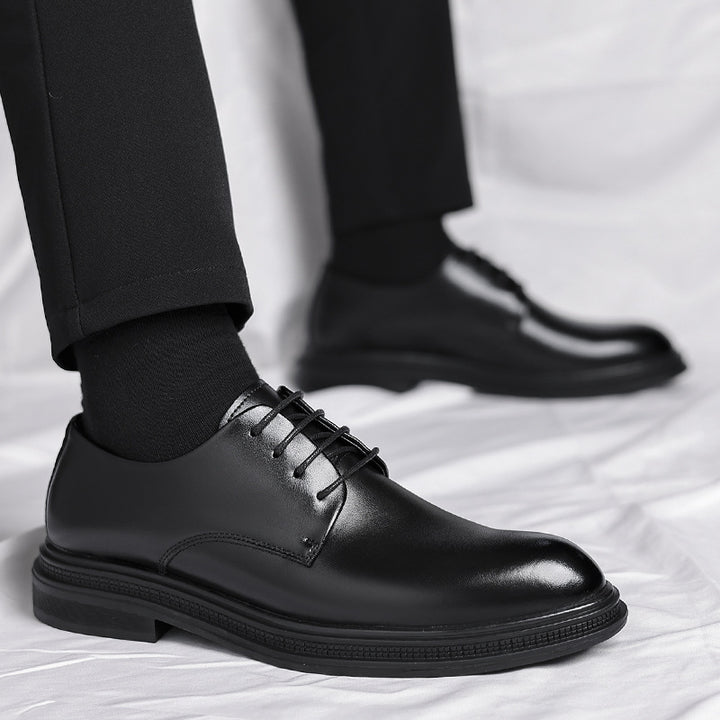 Klassische Derby-Dress-Lackschuhe für Herren – Formell mit Glanz