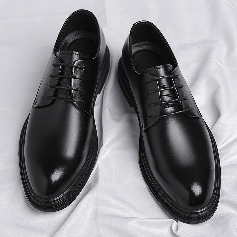 Klassische Derby-Dress-Lackschuhe für Herren – Formell mit Glanz