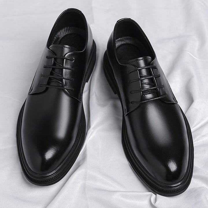 Klassische Derby-Dress-Lackschuhe für Herren – Formell mit Glanz