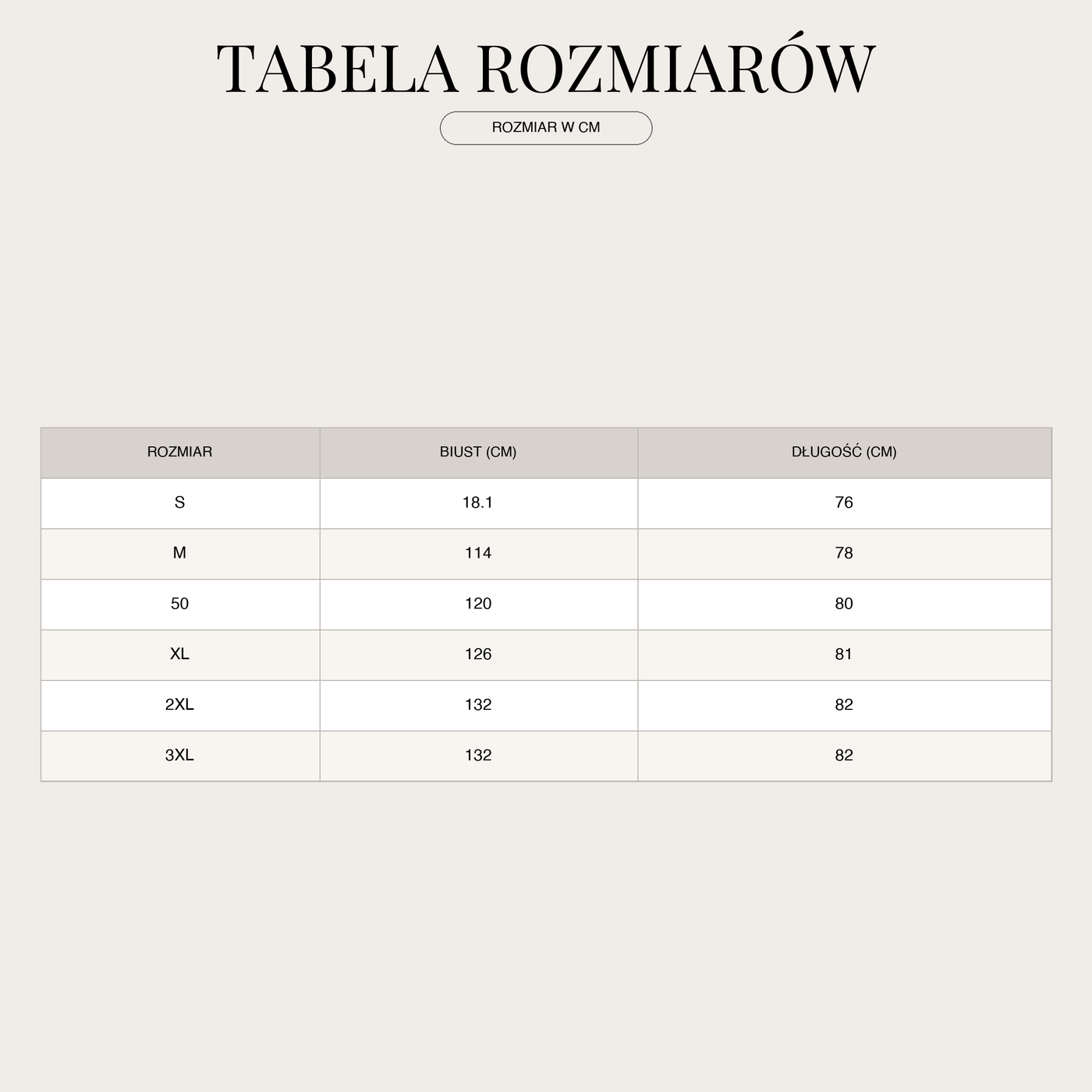 Klasyczna męska koszula z długim rękawem | Niezgniatana koszula biznesowa size chart