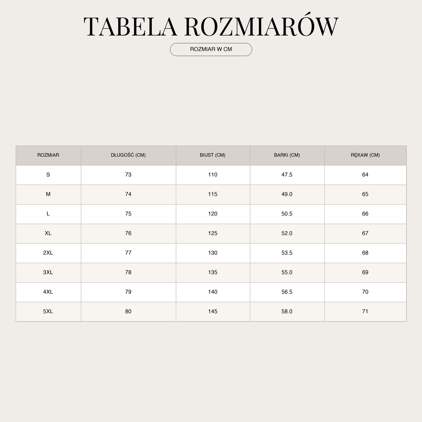 Klasyczne polo z długim rękawem i kołnierzykiem chino dla mężczyzn size chart