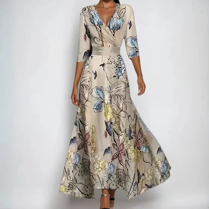 Kleid für Damen – Elegant mit Wickeldesign 1