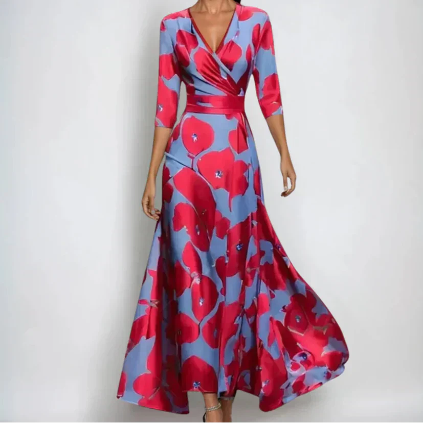 Kleid für Damen – Elegant mit Wickeldesign 3