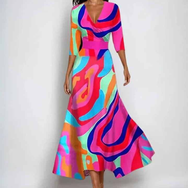 Kleid für Damen – Elegant mit Wickeldesign 4