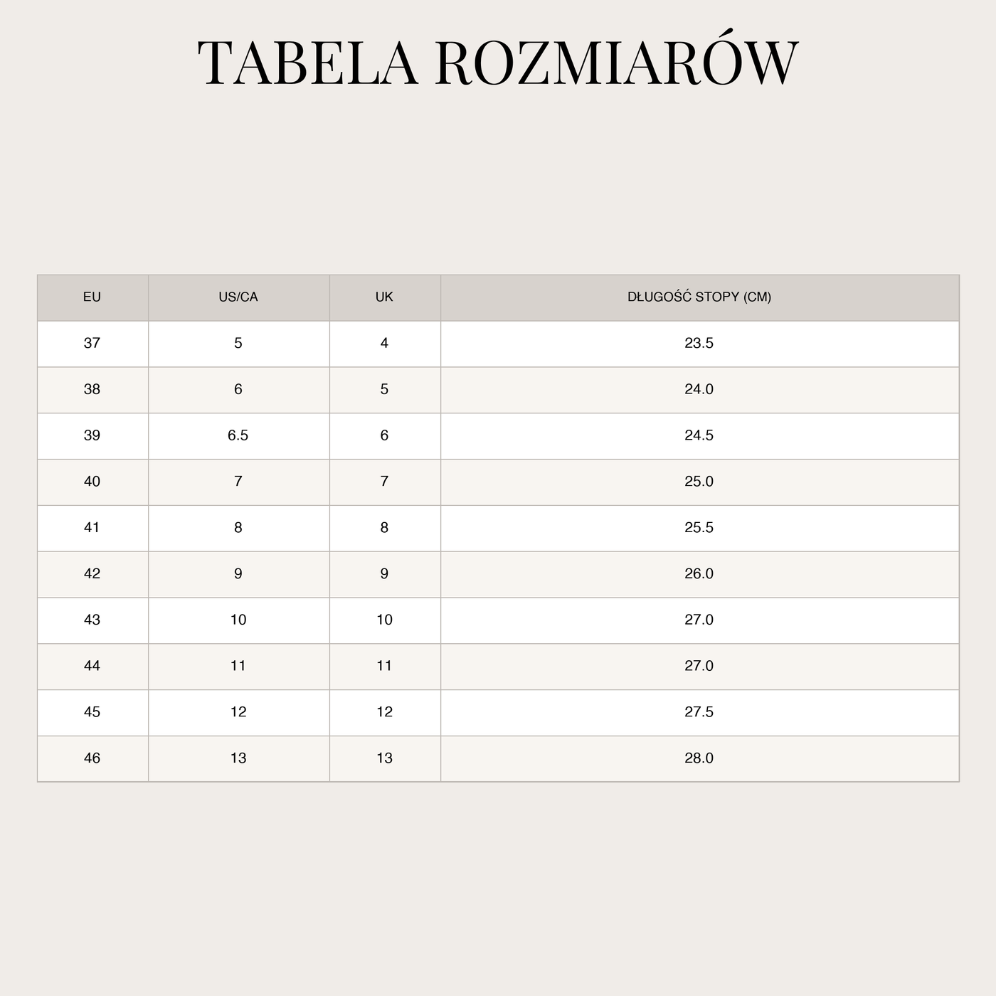 Komfortowe Sandały dla Mężczyzn – Regulowane Paski i Wkładka size chart