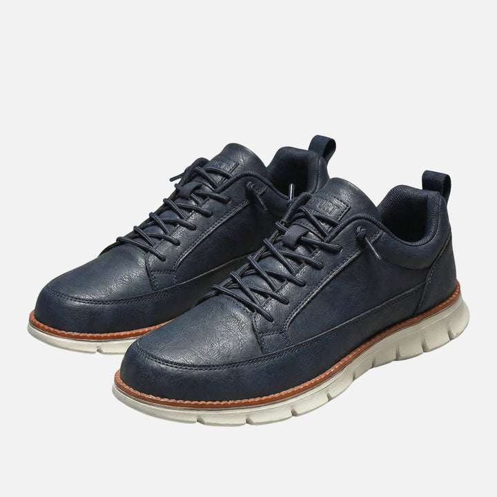 Kunstleder Freizeitsneaker mit Komfort für Herren
