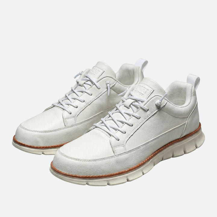 Kunstleder Freizeitsneaker mit Komfort für Herren