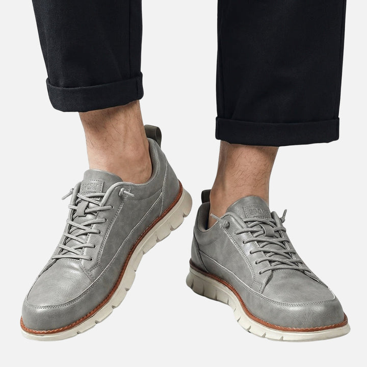Kunstleder Freizeitsneaker mit Komfort für Herren