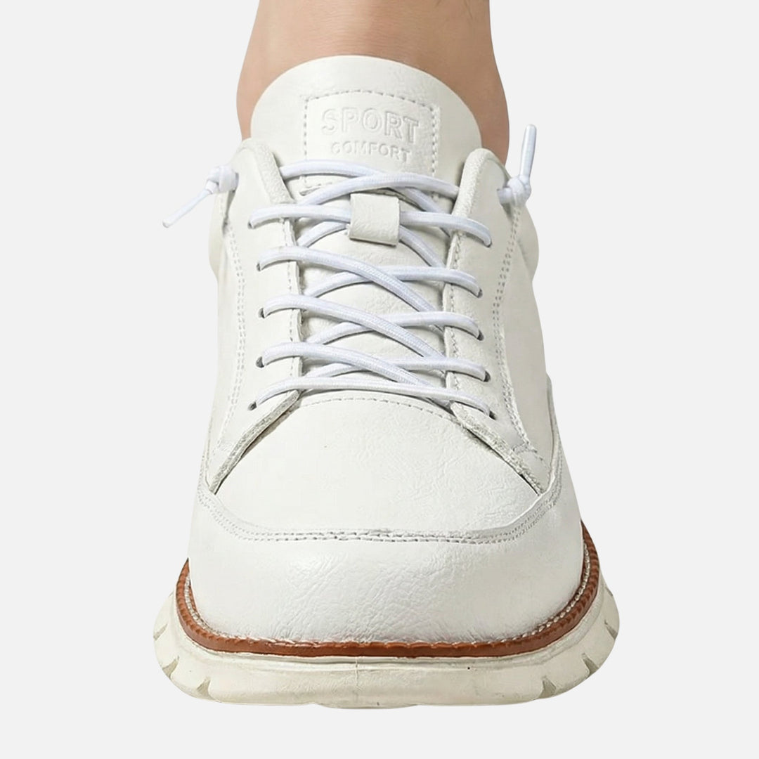 Kunstleder Freizeitsneaker mit Komfort für Herren