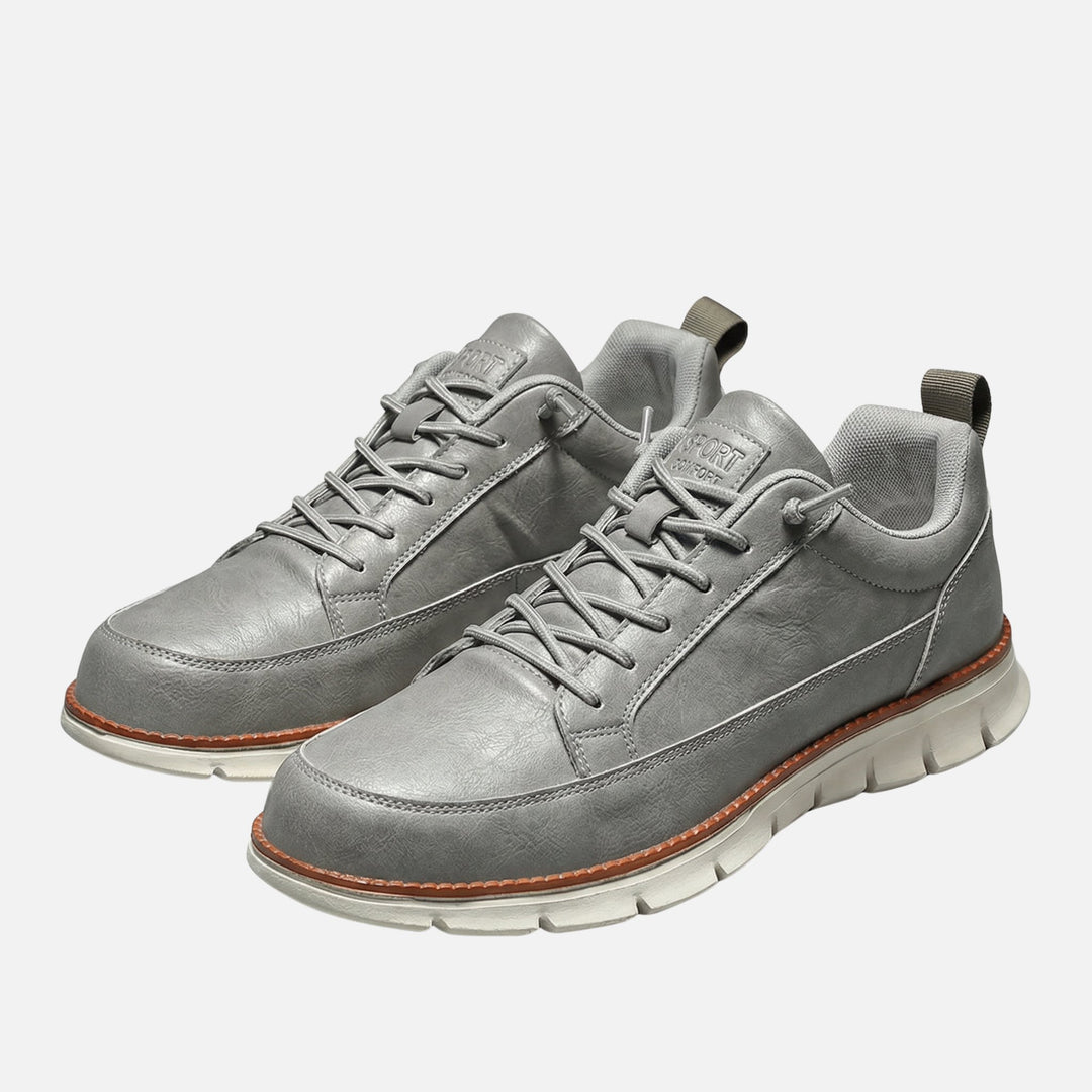 Kunstleder Freizeitsneaker mit Komfort für Herren