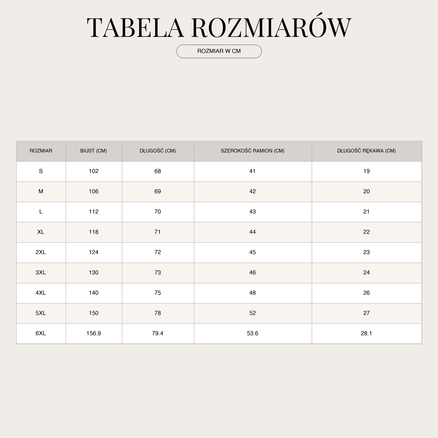 Kurzarm-Shirt für Herren – Atmungsaktiv und leicht für hohen Komfort size chart