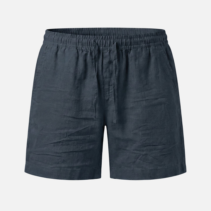 Kurze Baumwollhose mit Tunnelzug für Herren