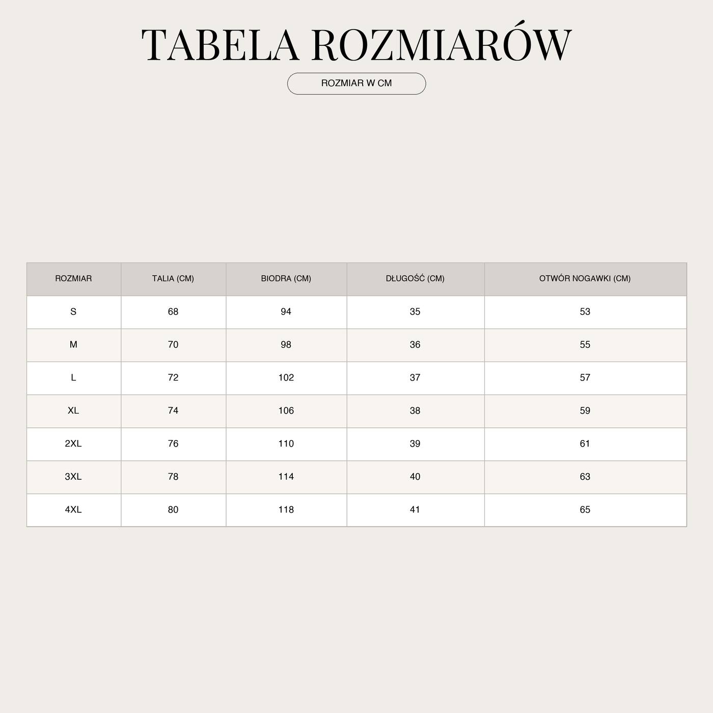 Casualowe szorty dresowe z kieszeniami dla mężczyzn size chart