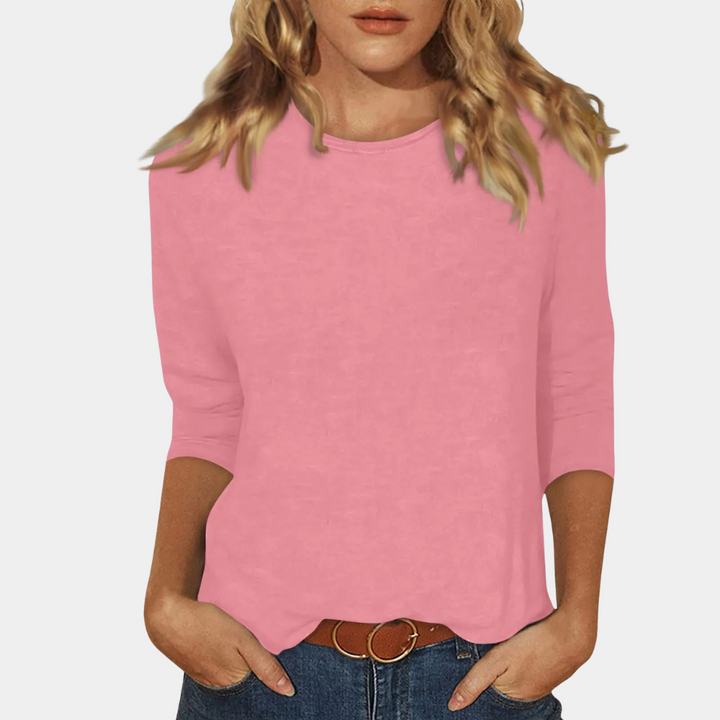 Langarm-T-Shirt für Damen – Aus weicher Baumwolle 1
