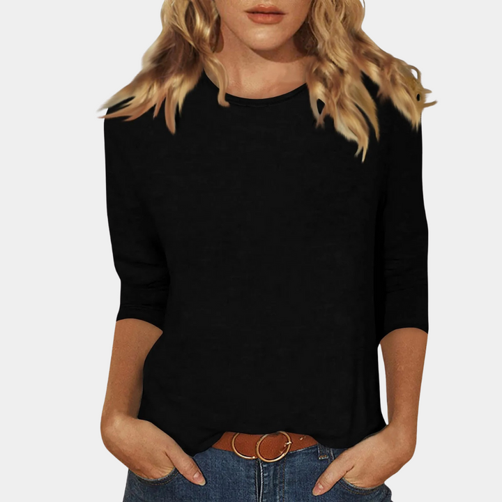 Langarm-T-Shirt für Damen – Aus weicher Baumwolle 5