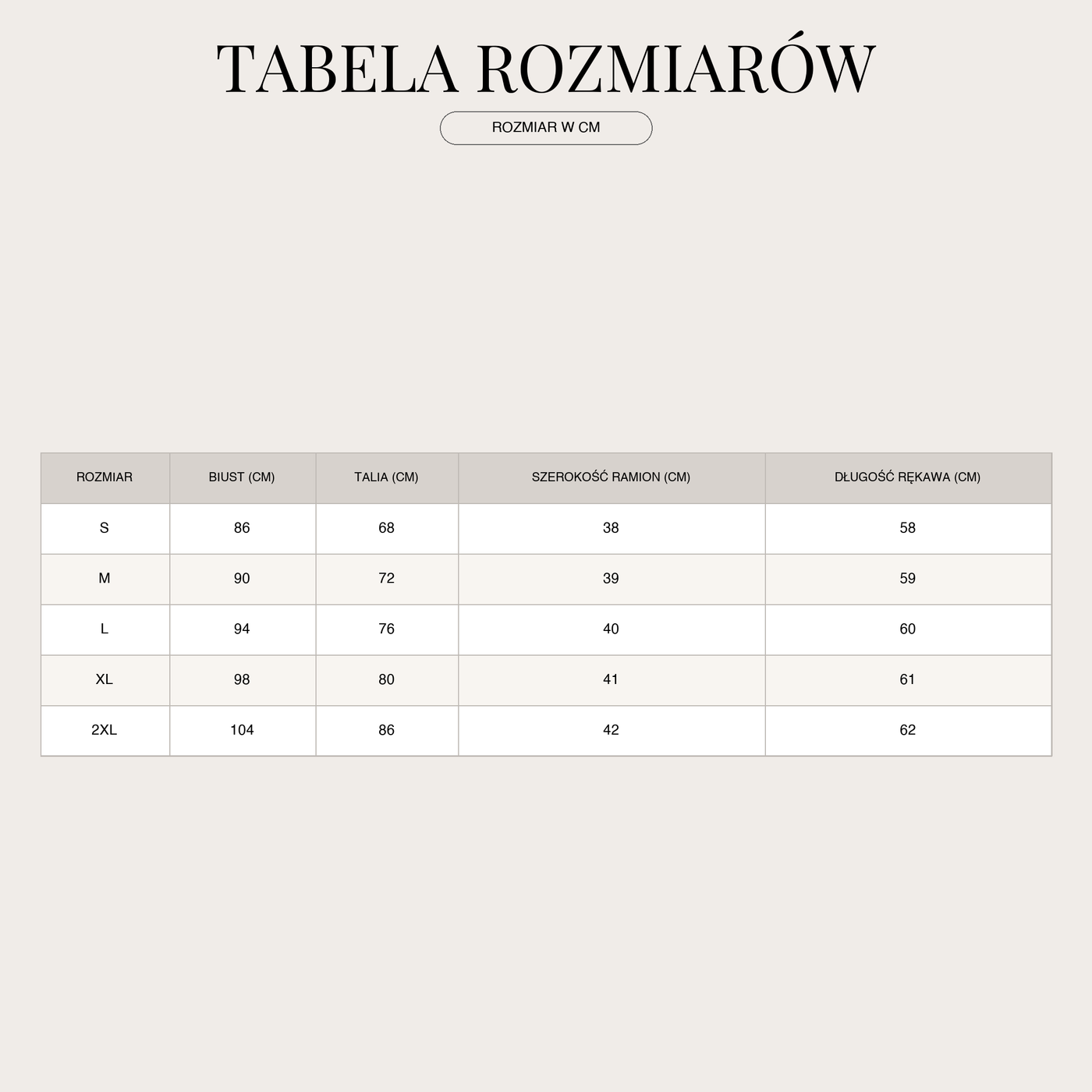 Langarm-T-Shirt für Damen – Aus weicher Baumwolle size chart