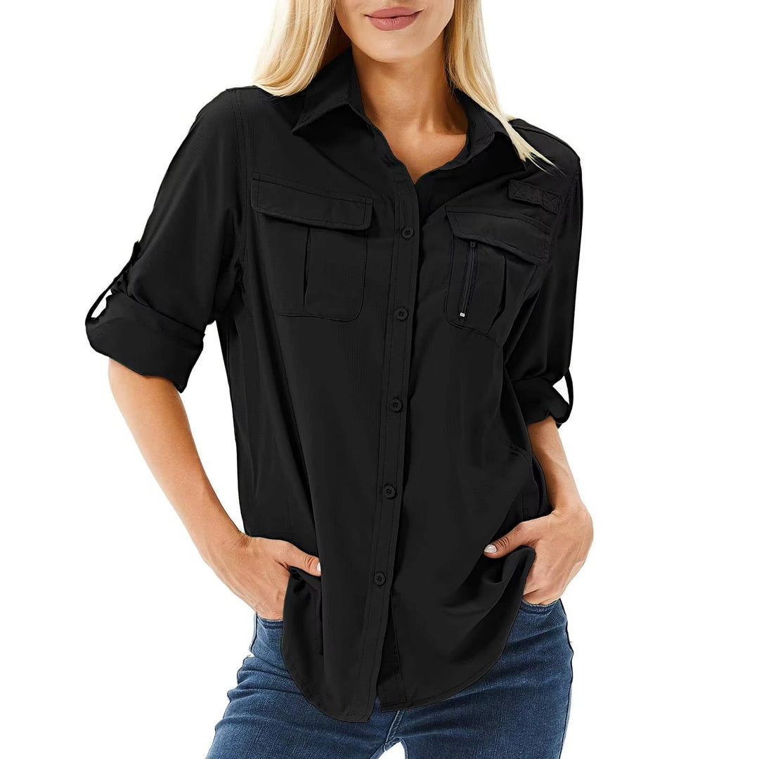 Langarm-Wander-Shirt für Damen – mit UV-Schutz 50 und ideal für Outdoor 6
