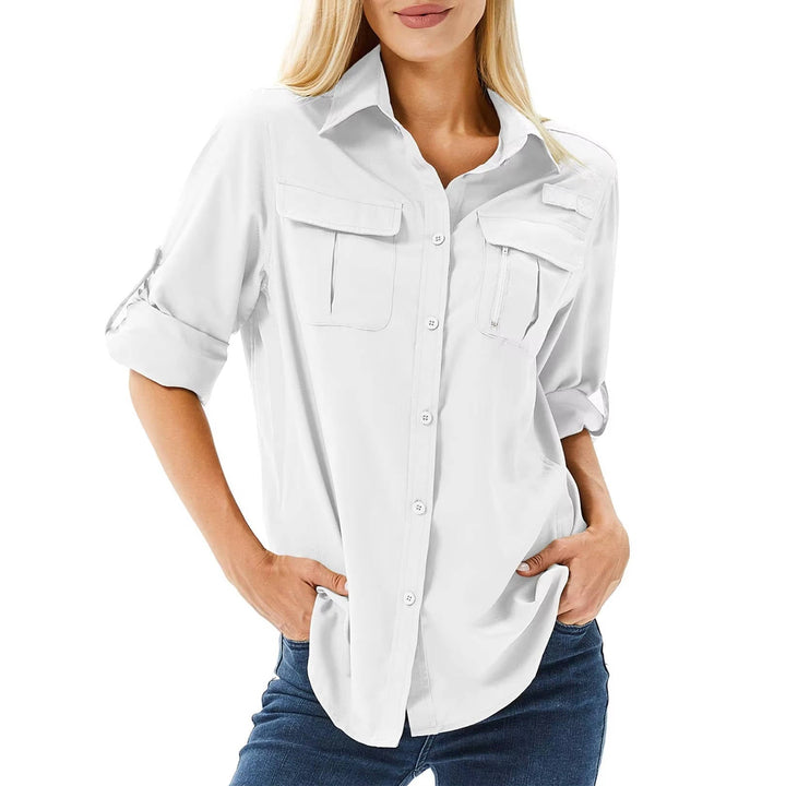 Langarm-Wander-Shirt für Damen – mit UV-Schutz 50 und ideal für Outdoor 7
