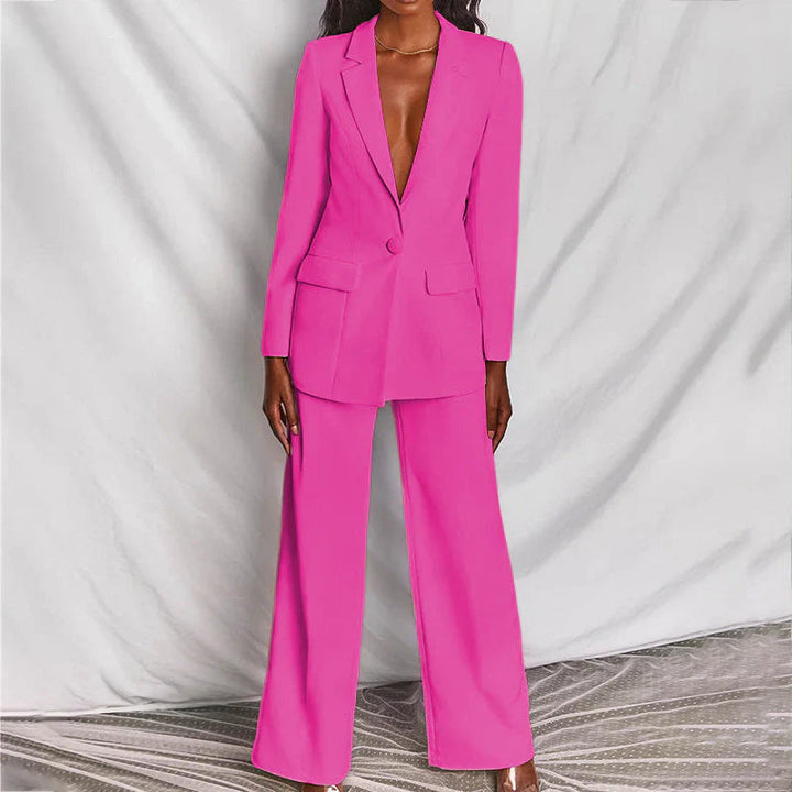 Langer_Blazer_Weite_Hose_Set_fuer_Damen_Elegant_Tailliert_5