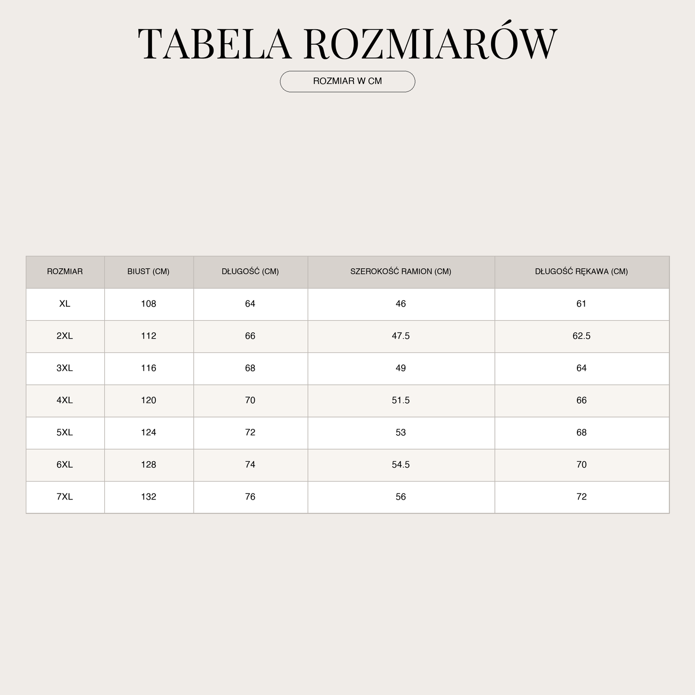 Kurtka skórzana klasyczna dla mężczyzn – Z kołnierzem rewersowym size chart