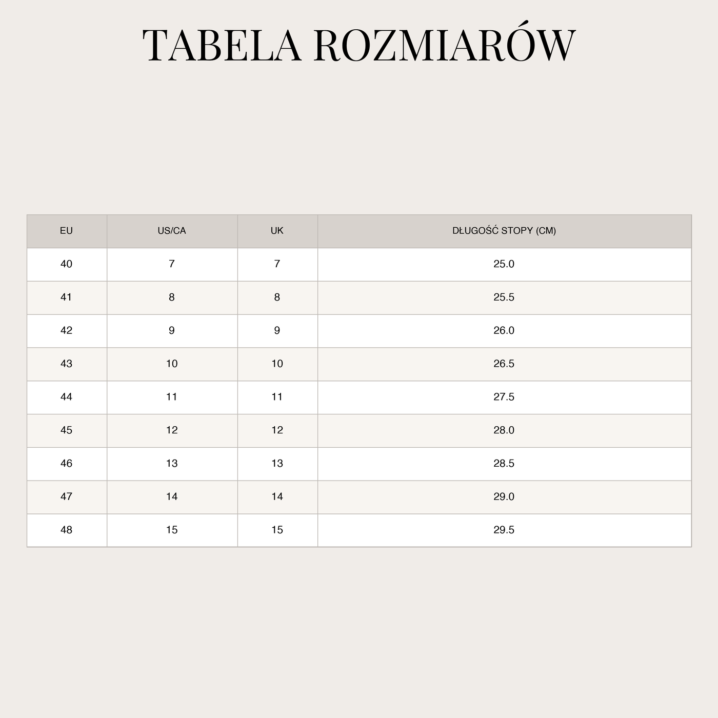 Lekkie sneakersy męskie – Oddychające dla całodziennego komfortu size chart