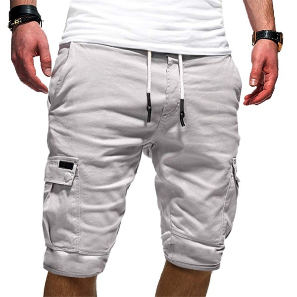 Leichte Cargo Shorts fuer sommerliche Wanderungen fuer Herren 4