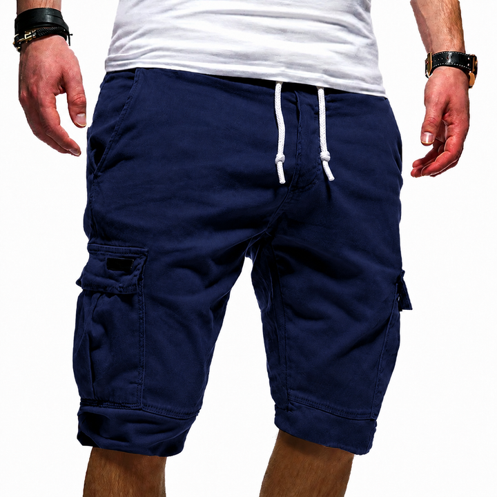 Leichte Cargo Shorts fuer sommerliche Wanderungen fuer Herren 5