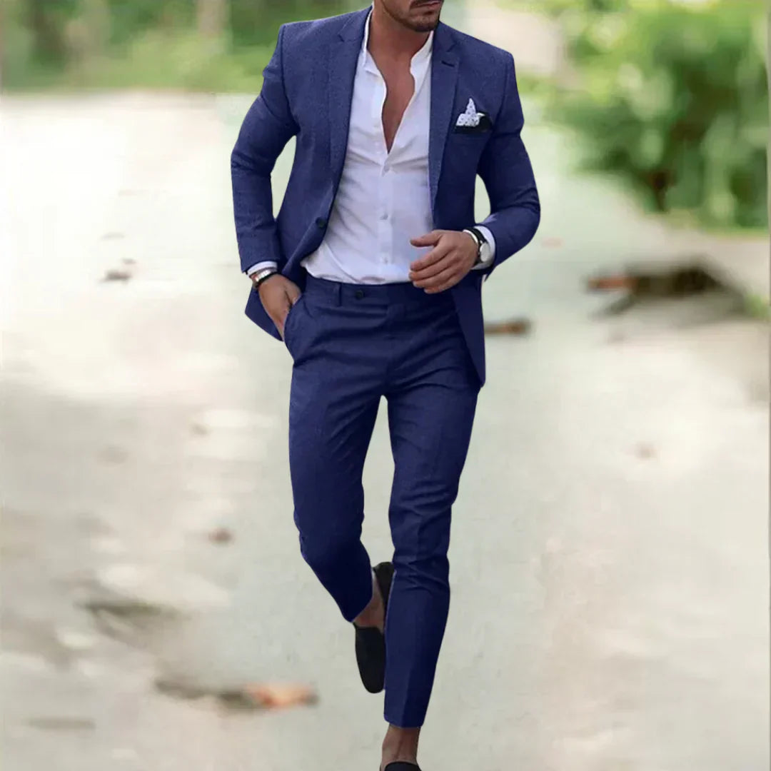 Leichter_Zweiteiliger_Leinen_Anzug_fuer_Herren_Hochzeit_Business_1