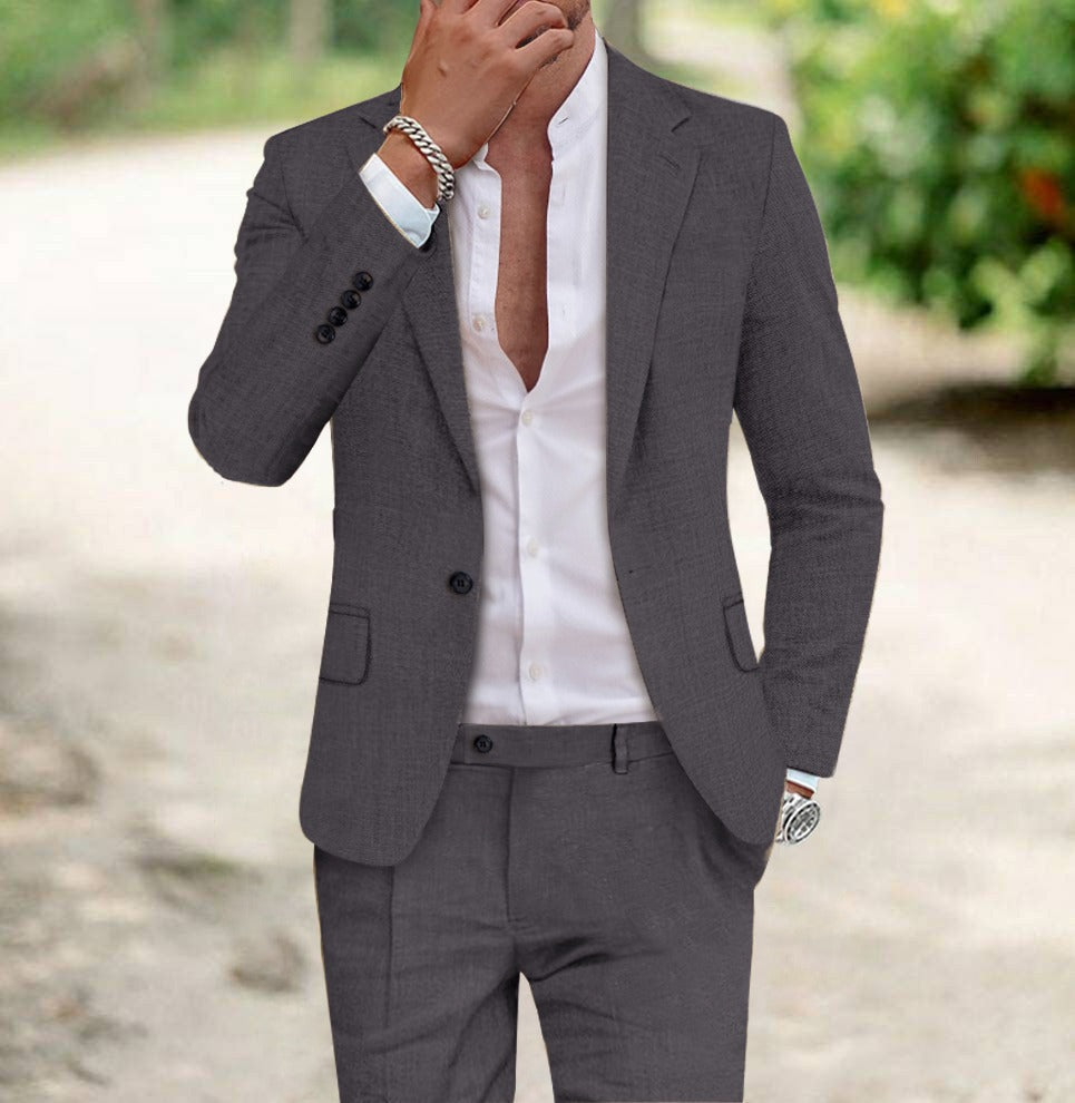 Leichter_Zweiteiliger_Leinen_Anzug_fuer_Herren_Hochzeit_Business_9