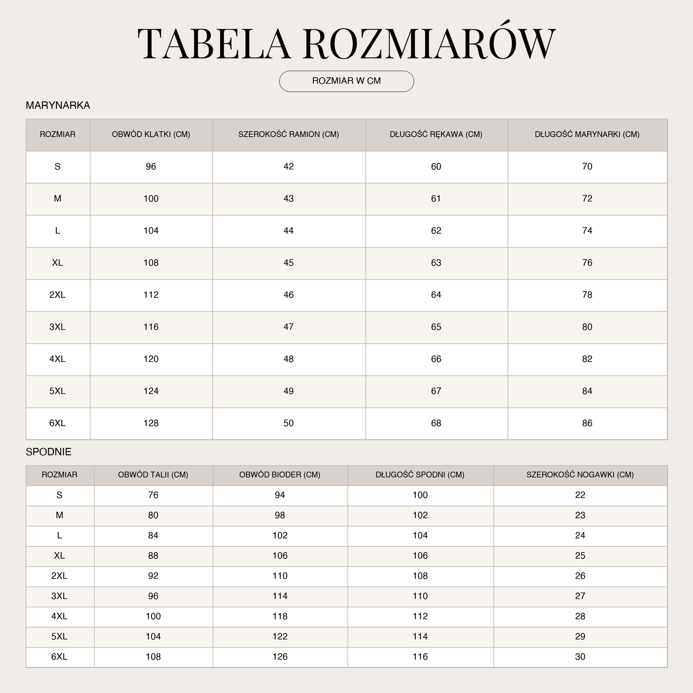 Leichter Zweiteiliger Leinen-Anzug für Herren – Hochzeit & Business size chart