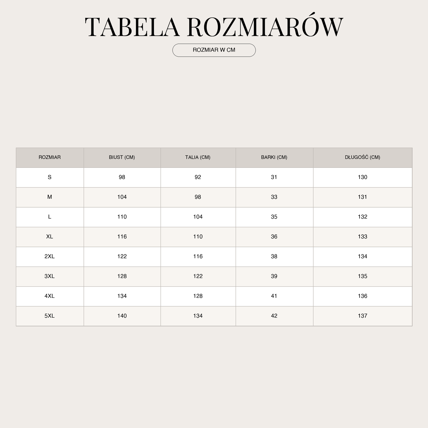 Leinen-Maxikleid für Damen – Weiter Schnitt mit Taschen size chart
