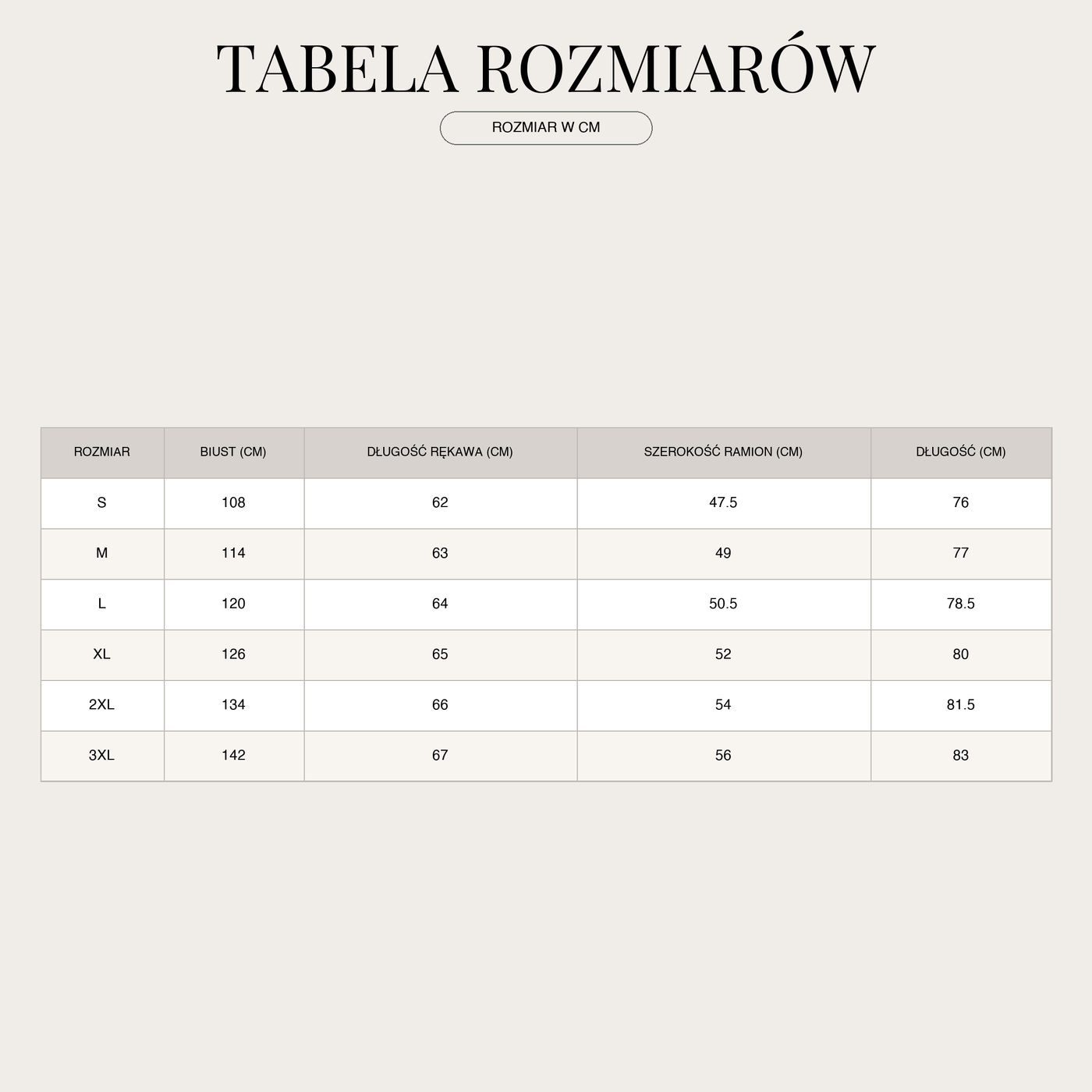 Męska lniana koszulka polo – Z krótkim rękawem i zapięciem na guziki size chart