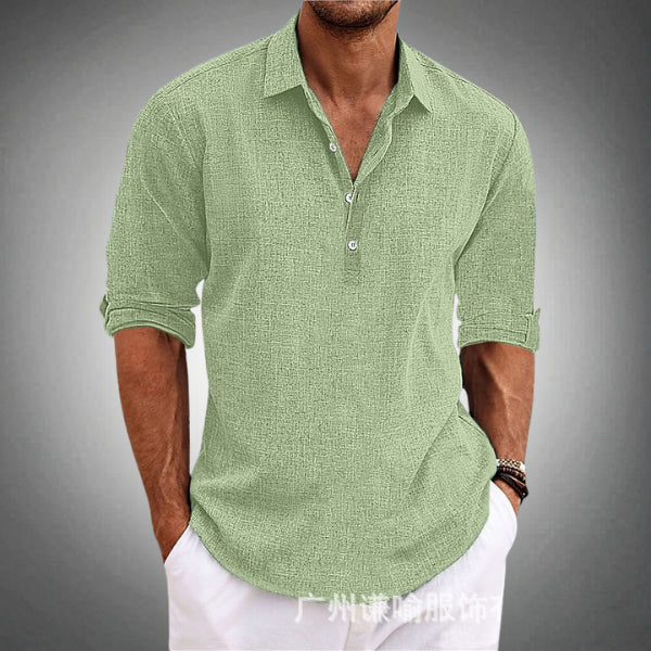 Leinen_Poloshirt_f_r_Herren_Atmungsaktiv_und_leicht_mit_Knopfleiste_6