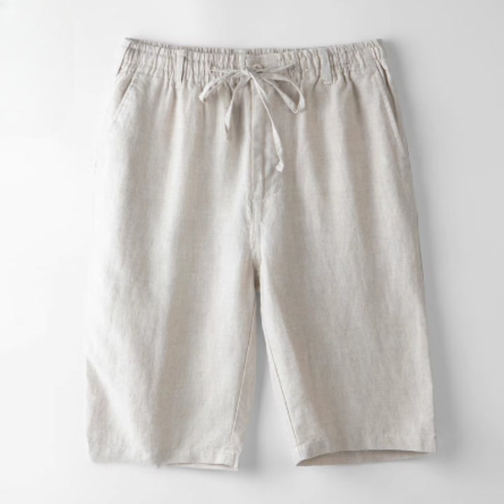 Leinen-Shorts für Herren – Sommerlich und atmungsaktiv 1