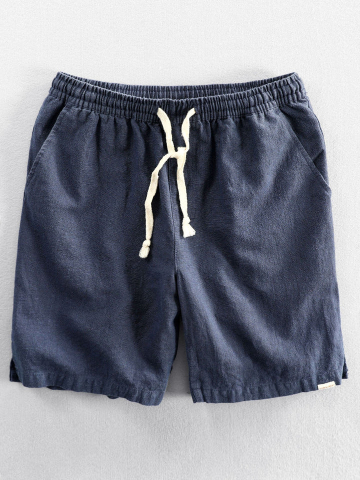 Leinen-Shorts mit Kordelzug für Herren – Leicht und atmungsaktiv 5